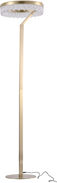 Eurolamp Arte Illumina Glory LED Floor Lamp H160xL40cm with Warm White Light 2100lm Gold