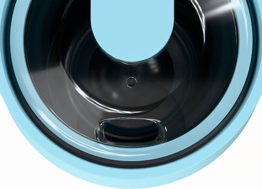 Estia Lens Save The Aegean Чаша Термос Неръждаема стомана Без BPA 360ml Arctic със Сламка