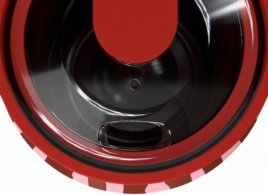 Estia Lens Save The Aegean Μπουκάλι Θερμός Ανοξείδωτο 360ml Viva Stripe με Καλαμάκι