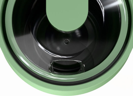 Estia Lens Save The Aegean Μπουκάλι Θερμός Ανοξείδωτο BPA Free 360ml Pine με Καλαμάκι