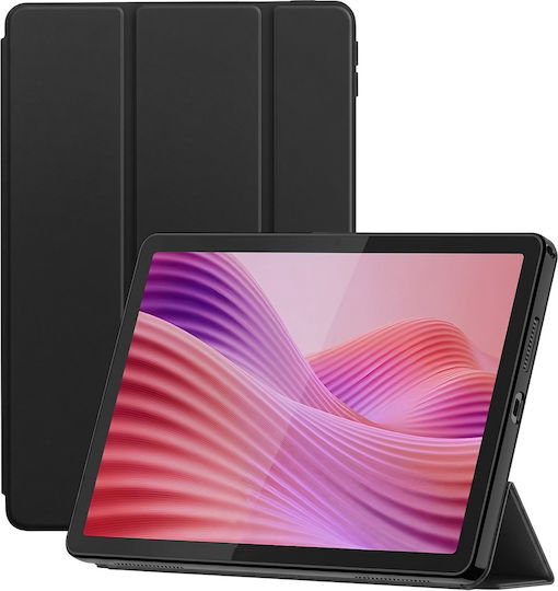 Avizar Slim Trifold Case Lenovo Tab 10.1 2025 Foldable Flap Pro Use 2 Angles Black
