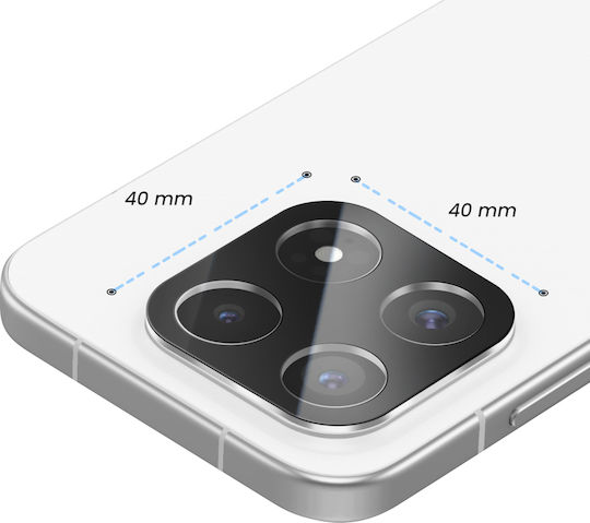 Avizar Rear Camera Protector Xiaomi 17 In Tempered Glass 9h Resistant Black