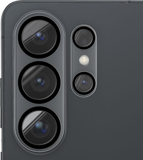 Avizar Camera Lens Protector Galaxy S26 Ultra Monoblock Glass Black Transparent
