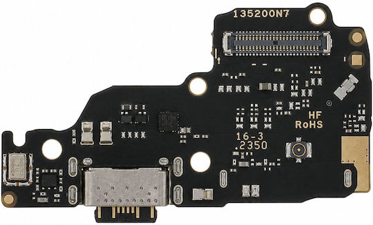 Clappio Usb-c Порт За Зареждане Sim Четец Redmi Note 13 4G Черен