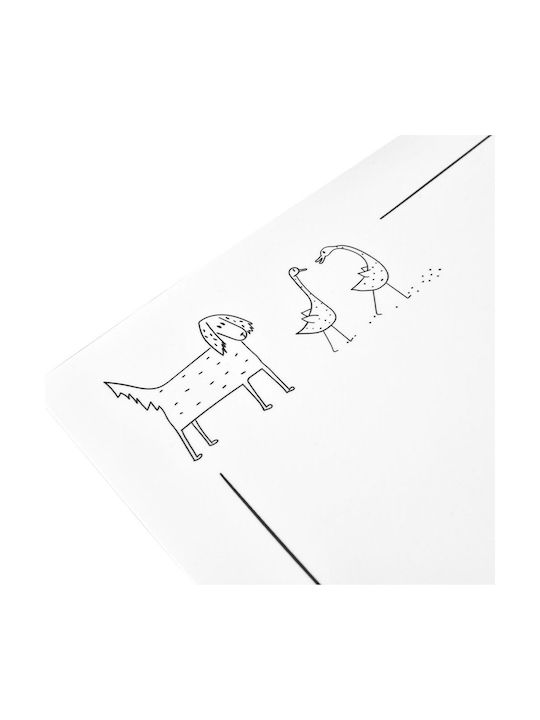 Orion Σουπλά Πλαστικό Λευκό 35x25cm