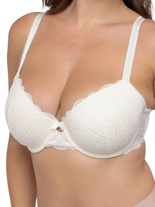 Pink/white Σουτιέν με Ελαφριά Ενίσχυση & Μπανέλες 2Pack