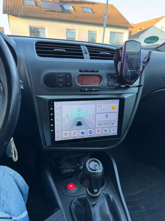 Seat Leon 2008 Android Мултимедия Carplay Androidauto GPS Вграден Wi-Fi Bluetooth SH56