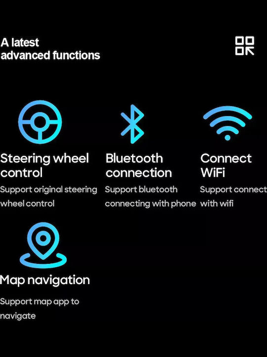BMW E46 2005 Android Мултимедия CarPlay AndroidAuto GPS Вграден Wi-Fi Bluetooth SH86