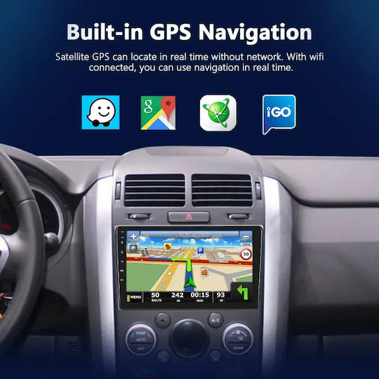 Suzuki Grand Vitara 2008 Android Multimedia Carplay Androidauto Gps Wi-fi Bluetooth Sh22