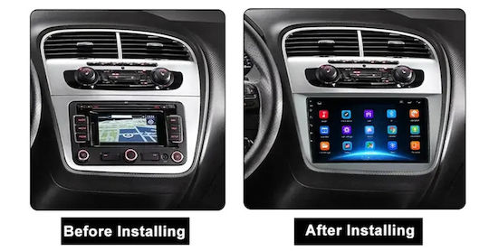 Seat Leon 2006 Android Multimedia Carplay Androidauto Gps Wi-fi Bluetooth Sh54