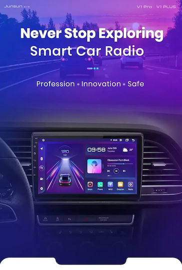 Seατ Leon 2013 Android Multimedia Carplay Androidauto Gps Wi-fi Bluetooth Sh71