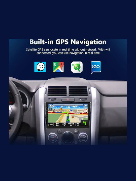 Suzuki Grand Vitara 2011 Android Multimedia Carplay Androidauto Gps Wi-fi Bluetooth Sh25