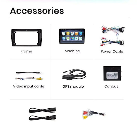 Audi A3 2009 Android Multimedia Carplay Androidauto Gps Wi-fi Bluetooth Sη36