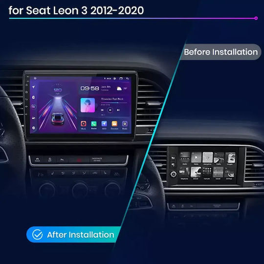 Seατ Leon 2017 Android Multimedia Carplay Androidauto Gps Wi-fi Bluetooth Sh75