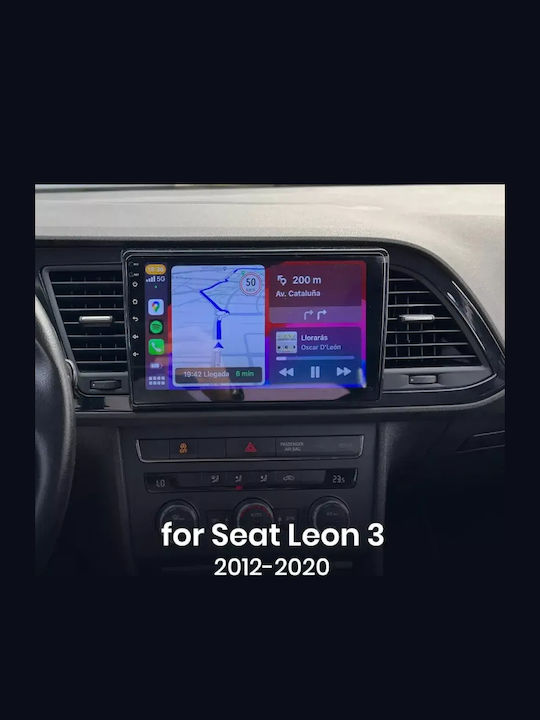 Seat Leon 2020 Android Мултимедия Carplay Androidauto GPS Вграден Wi-Fi Bluetooth SH78
