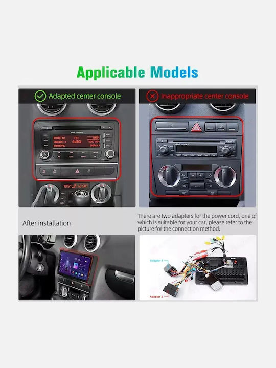 Audi A3 2004 Android Multimedia Carplay Androidauto Gps Wi-fi Bluetooth Sη31