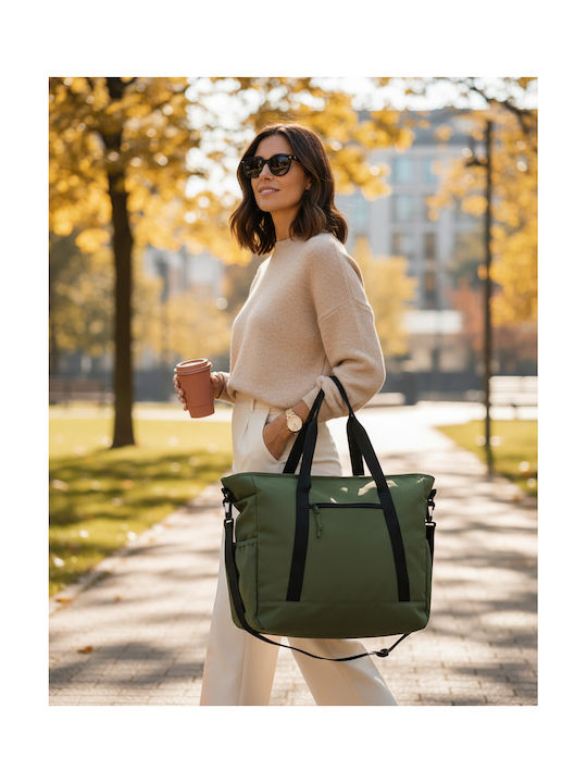 BagBase Schultertasche für Fitnessstudio Grüne