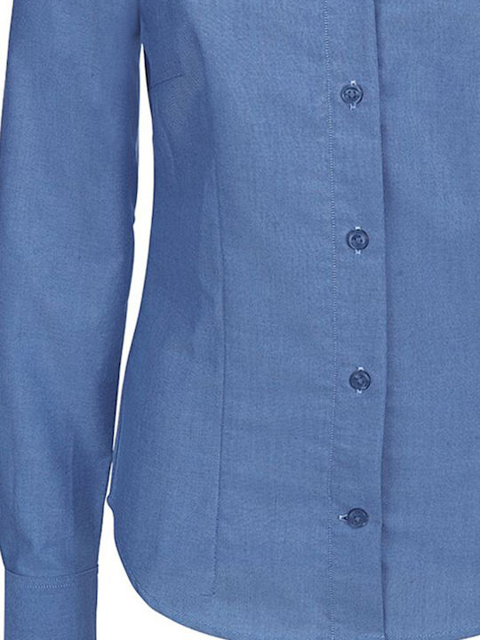Langärmeliges Damenhemden Blue Chip