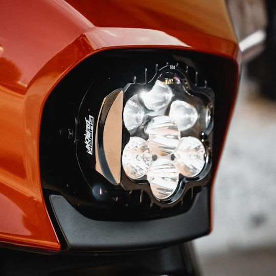 Μπροστινό Φανάρι Harley Davidson Street Glide Custom Dynamics Shark Demon 2 Performance Led Headlight.ki