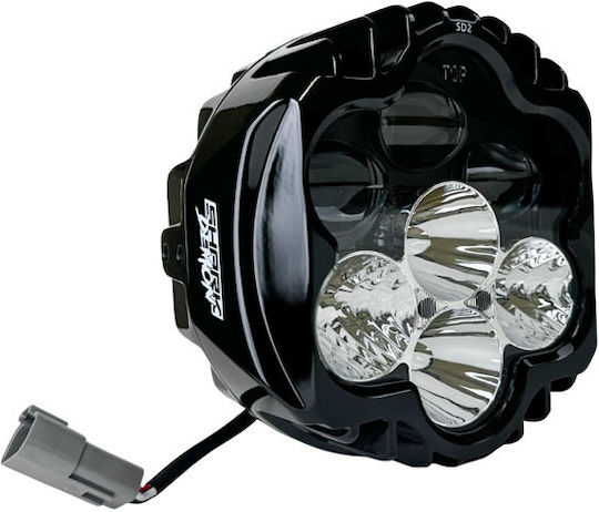 Μπροστινό Φανάρι Harley Davidson Street Glide Custom Dynamics Shark Demon 2 Performance Led Headlight.ki