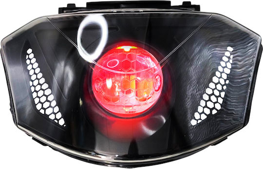 Front Light Complete LED Venom White Yamaha Crypton X 135 Hyper-x