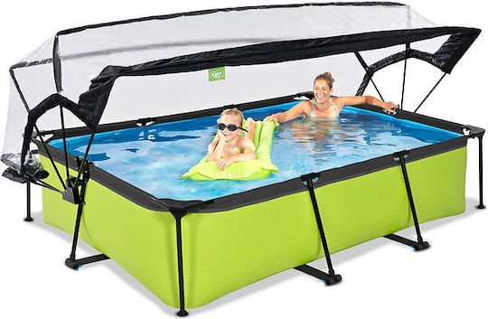 Exit Toys Piscină din lemn 300x200x65cm Verde