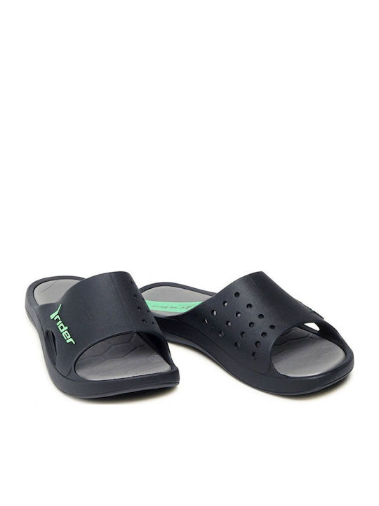 Men's Anatomic Black Slides