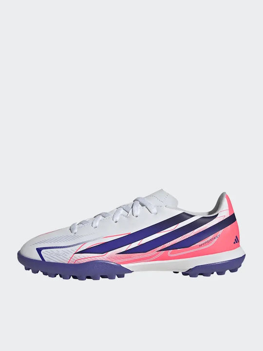 F50 Hyperfast Club TF Kids Soccer Cleats & Shoes Turf White