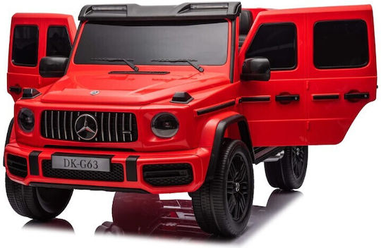 Mercedes AMG G63 Two Seater with Remote Control Licensed 12 Volt Red for 3+ Years