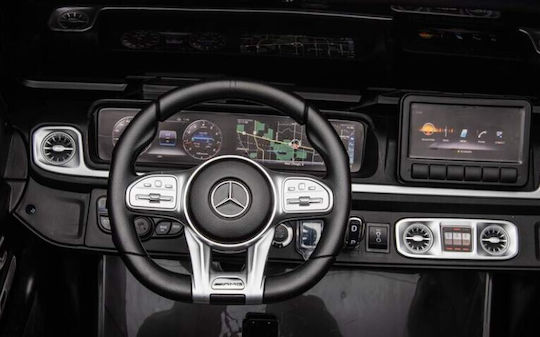 Mercedes AMG G63 Διθέσιο με Τηλεκοντρόλ Licensed 12 Volt Λευκό για 3+ Ετών