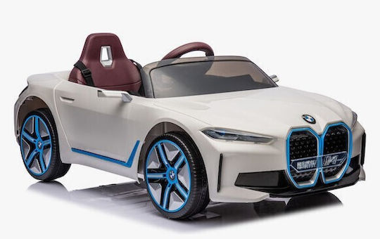 BMW I4 Μονοθέσιο με Τηλεκοντρόλ Licensed 12 Volt Λευκό