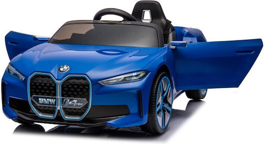 BMW I4 Cu Un Loc Cu Telecomandă Licențiat 12 Volți Albastru
