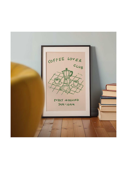 Poster Coffee Lovers Club Pst25328 40cm X 50cm-62118pd156357