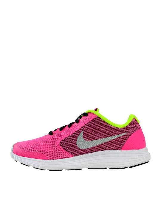Revolution 3 Kids Sports Shoes Running Fuchsia