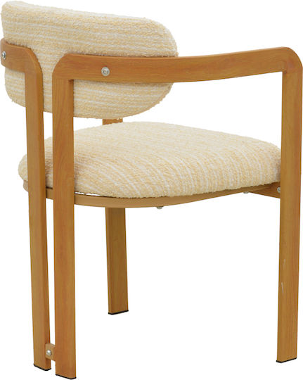 Dining Chair Berdona 57x47x78cm Beige Dining Chair Berdona 57x47x78cm Beige