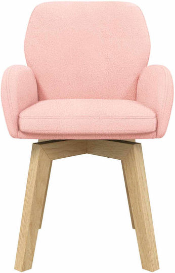 Pink Dining Chairs 6 pcs 59x57x85 cm