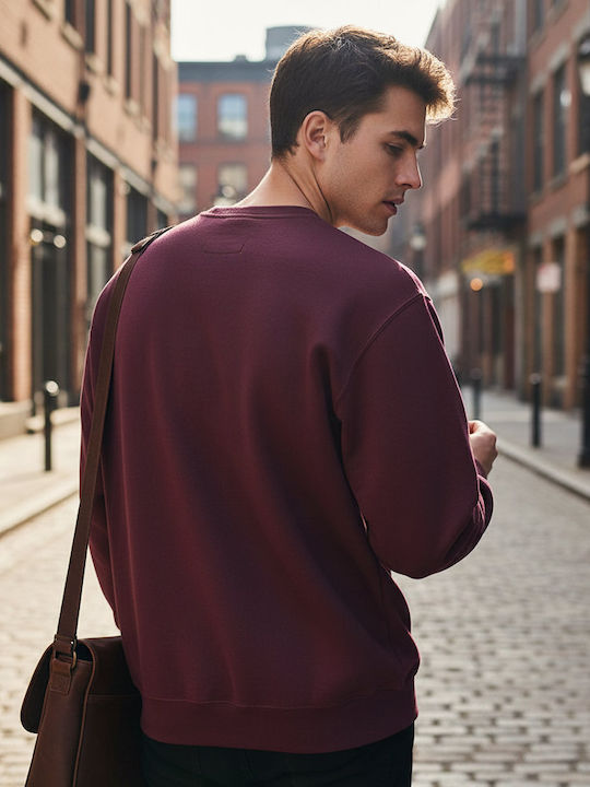 Gildan Softstyle Унисекс Рекламен Суитшърт Maroon