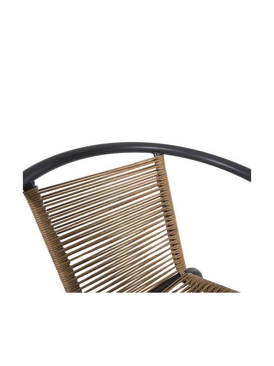 HomeMarkt Garten- und Outdoor-Möbelsets Figo 3-tlg Grau