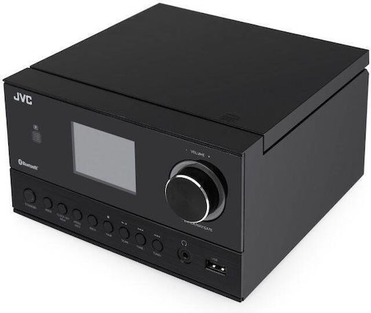 JVC JVC Tonsystem 2.0 UX-E225B 30W mit CD / Digitale Medien Player und Bluetooth Schwarzes