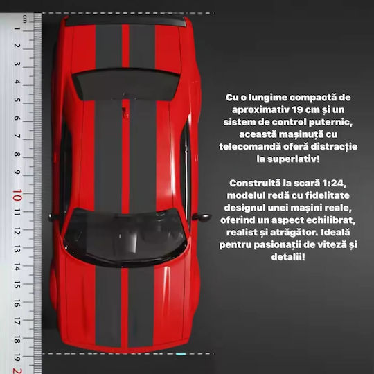 Teleghidată Mașină Drift Roșie