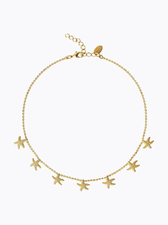 Caroline Svedbom Choker Επιχρυσωμένο