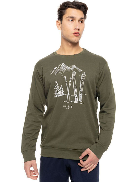Ulisse Winter Herrenpyjama Bluse Ulisse
