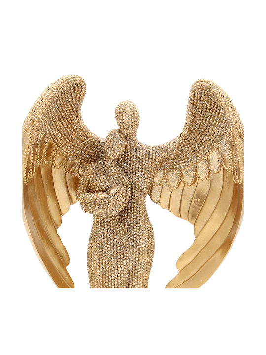 Keskor Figurină Decorativă Statuetă Din Polirosină 14x6x25cm