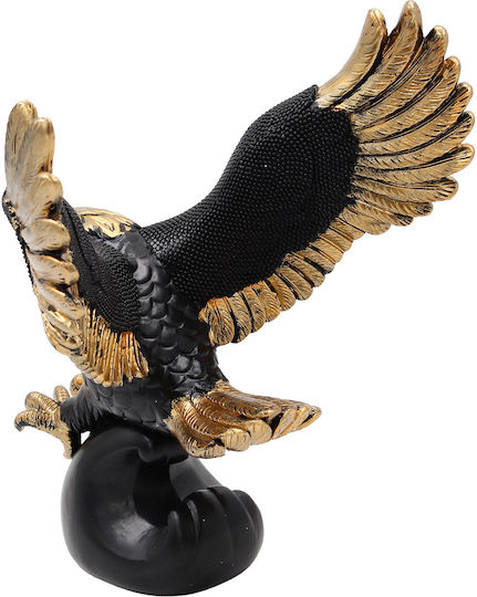 Keskor Dekorative Vogel Figur aus Polyresin 20x16x24cm