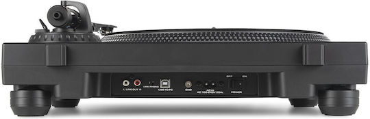 Vonyx DT3000 Грамофон с задвижване с ремък Черен