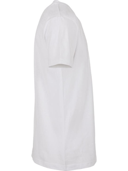 BYB Ανδρικό Διαφημιστικό T-shirt Κοντομάνικο White