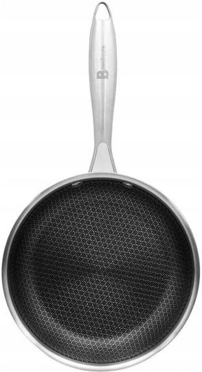 Brunbeste Steel Pan with Lid 28cm