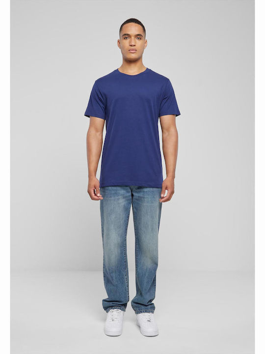 BYB Ανδρικό Διαφημιστικό T-shirt Κοντομάνικο Light Navy
