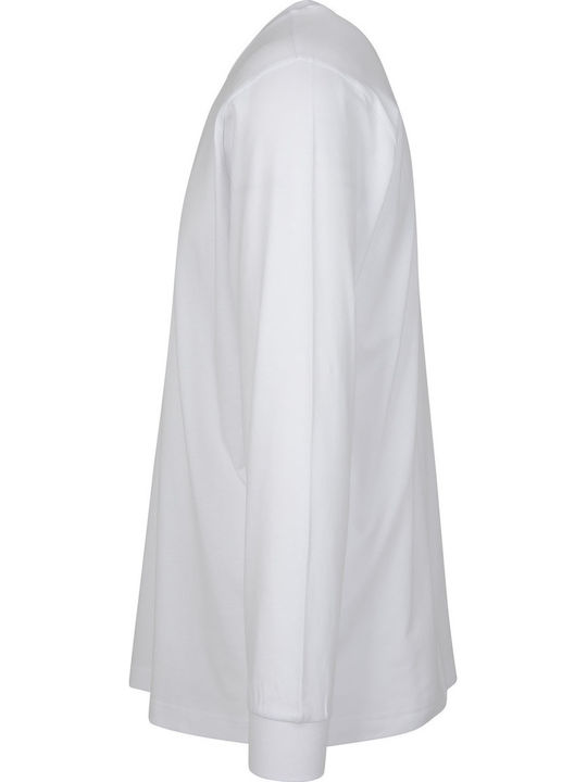 BYB Men's Promotional Long Sleeve Blouse White