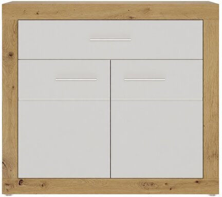 Buffet Romfera 126 Wooden with Drawers White 97x35x86cm